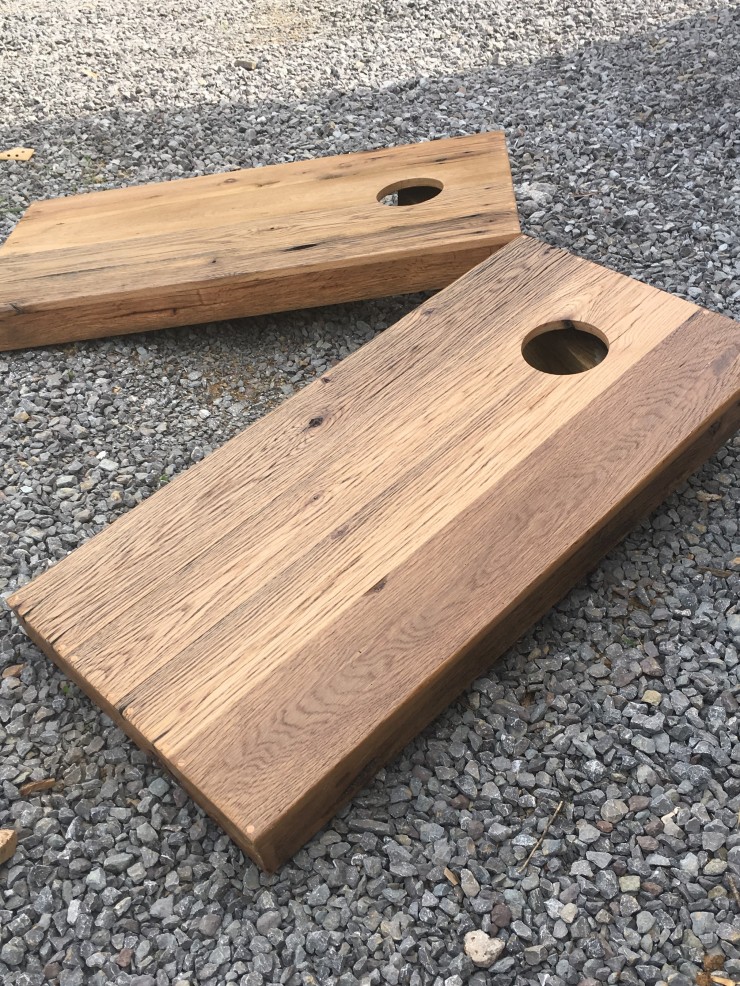Custom Made Personalized Cornhole Board Sets - Skaggs Creek Wood Shop, Tyler Adams